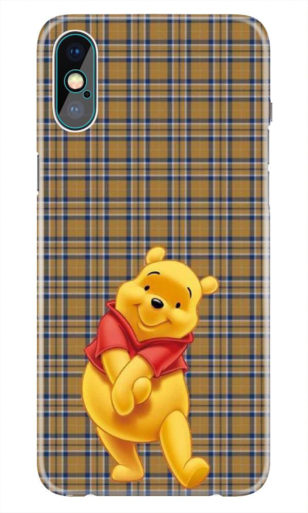 Pooh Mobile Back Case for iPhone Xs Max(Design - 321)