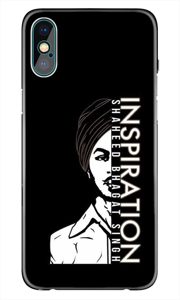 Bhagat Singh Mobile Back Case for iPhone Xs Max(Design - 329)