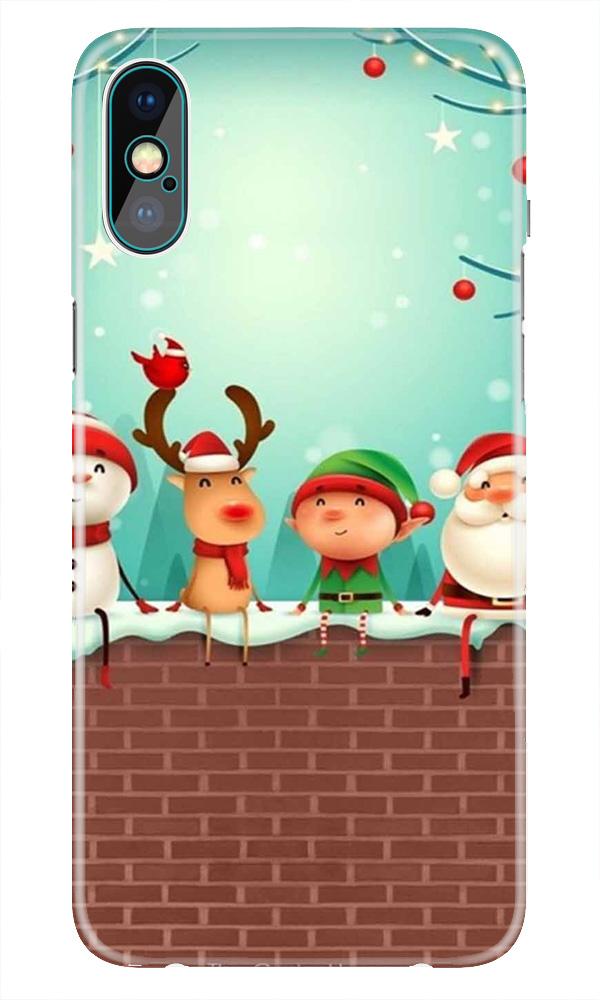 Santa Claus Mobile Back Case for iPhone Xs Max(Design - 334)