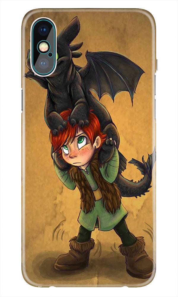 Dragon Mobile Back Case for iPhone Xs Max(Design - 336)