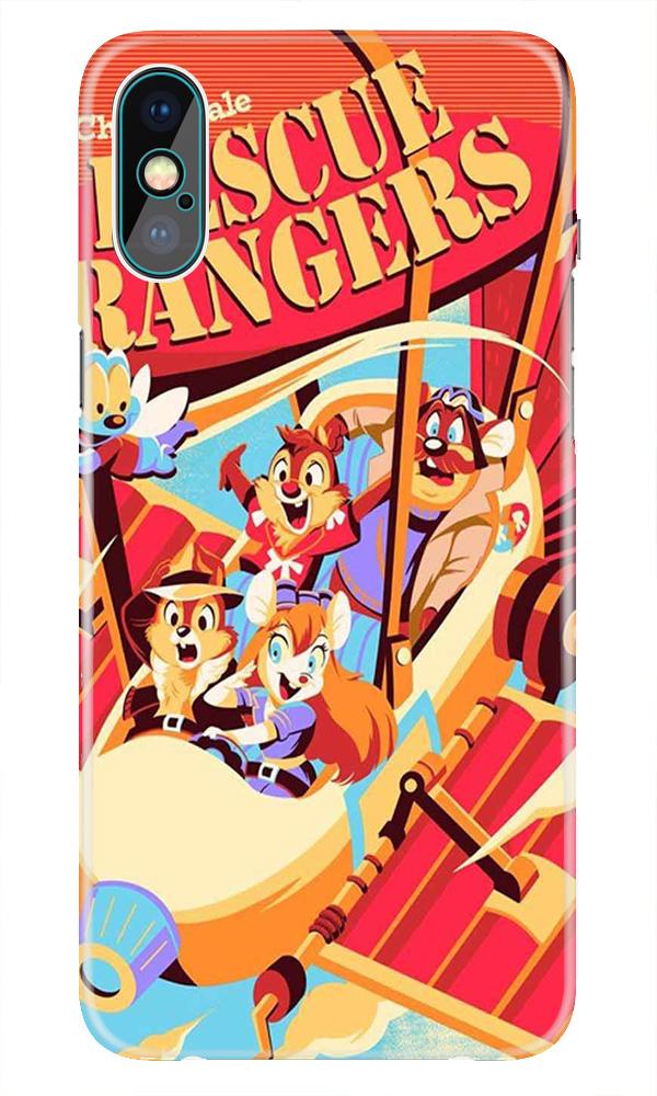 Rescue Rangers Mobile Back Case for iPhone Xs Max(Design - 341)