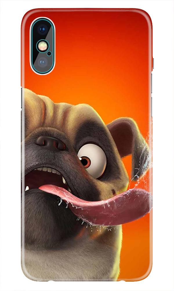 Dog Mobile Back Case for iPhone Xs Max(Design - 343)