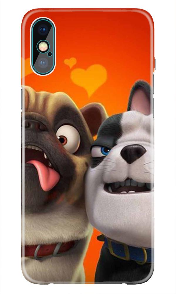 Dog Puppy Mobile Back Case for iPhone Xs Max(Design - 350)