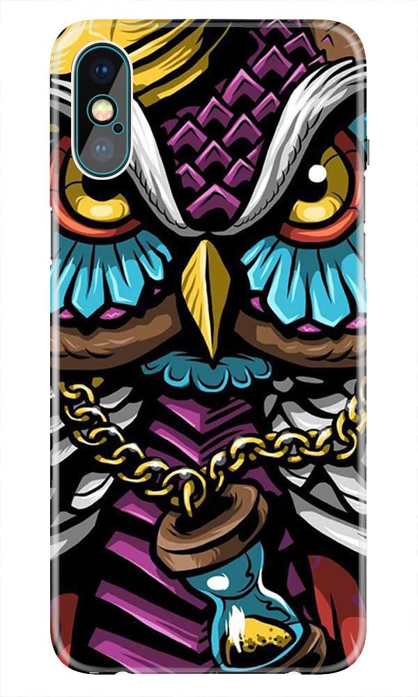 Owl Mobile Back Case for iPhone Xs Max(Design - 359)