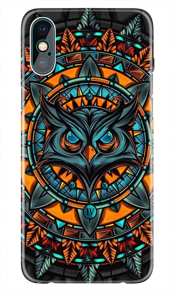 Owl Mobile Back Case for iPhone Xs Max(Design - 360)