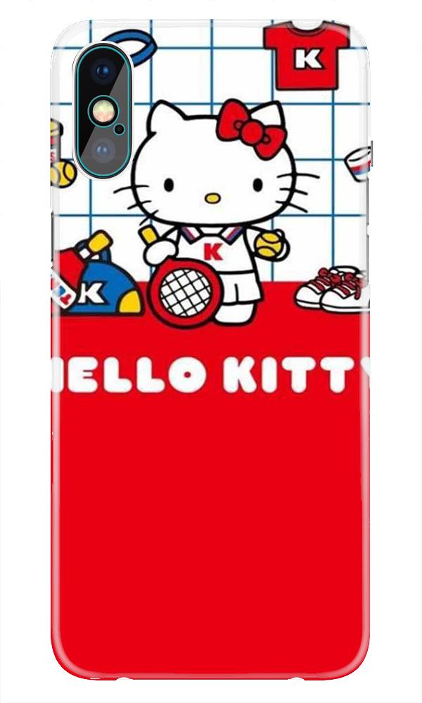 Hello Kitty Mobile Back Case for iPhone Xs Max(Design - 363)