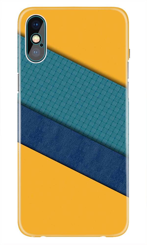 Diagonal Pattern Mobile Back Case for iPhone Xs Max(Design - 370)