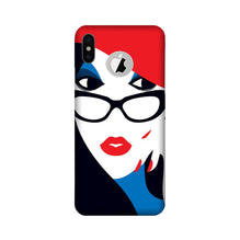 Girlish Mobile Back Case for iPhone Xs logo cut   (Design - 131)