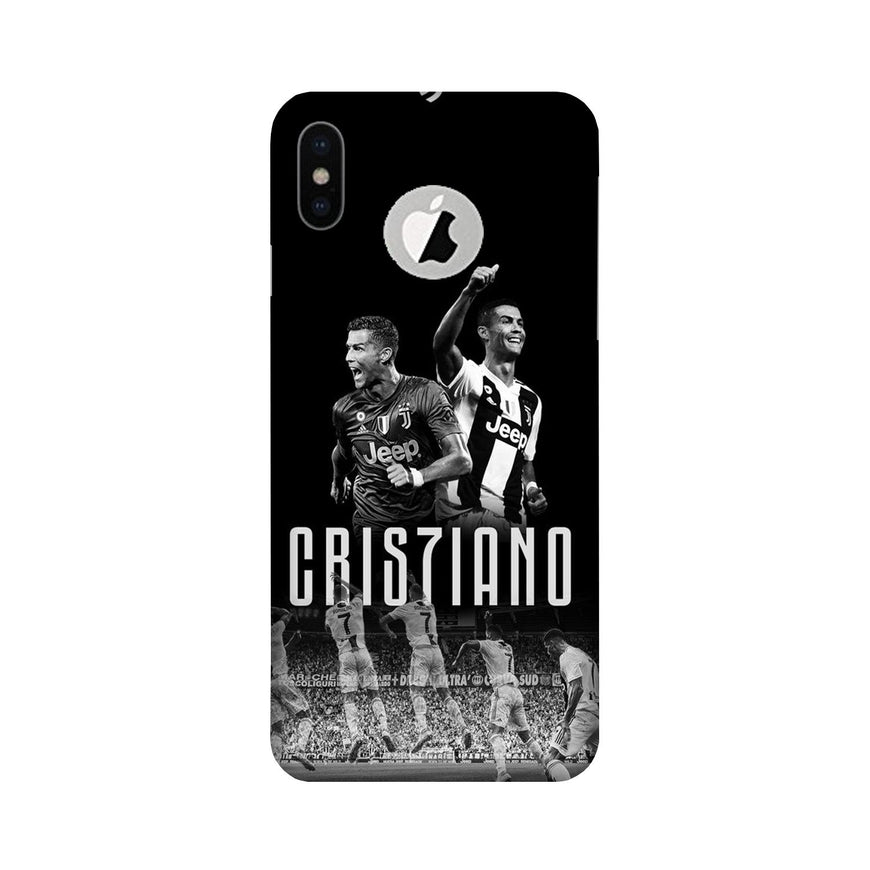 Cristiano Case for iPhone Xs logo cut   (Design - 165)