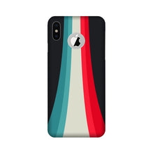 Slider Mobile Back Case for iPhone Xs logo cut  (Design - 189)