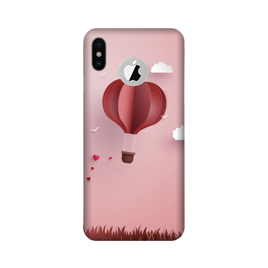 Parachute Case for iPhone Xs logo cut  (Design No. 286)