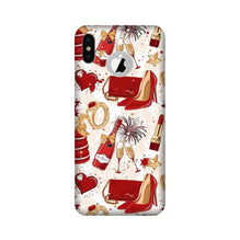 Girlish Mobile Back Case for iPhone Xs Logo Cut (Design - 312)