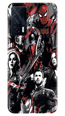 Avengers Mobile Back Case for Vivo iQOO 7 (Design - 190)