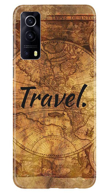 Travel Mobile Back Case for Vivo iQOO Z3 5G (Design - 375)