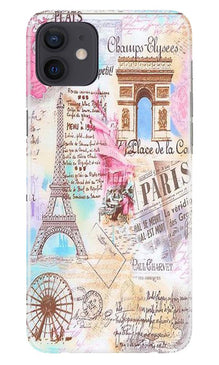 Paris Eiftel Tower Mobile Back Case for iPhone 12 Mini (Design - 54)