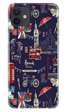 Love London Mobile Back Case for iPhone 12 (Design - 75)