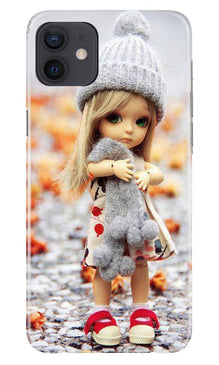 Cute Doll Mobile Back Case for iPhone 12 (Design - 93)
