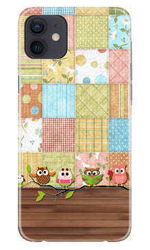 Owls Mobile Back Case for iPhone 12 Mini (Design - 202)