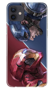 Ironman Captain America Mobile Back Case for iPhone 12 Mini (Design - 245)