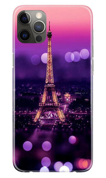 Eiffel Tower Mobile Back Case for iPhone 12 Pro Max (Design - 86)