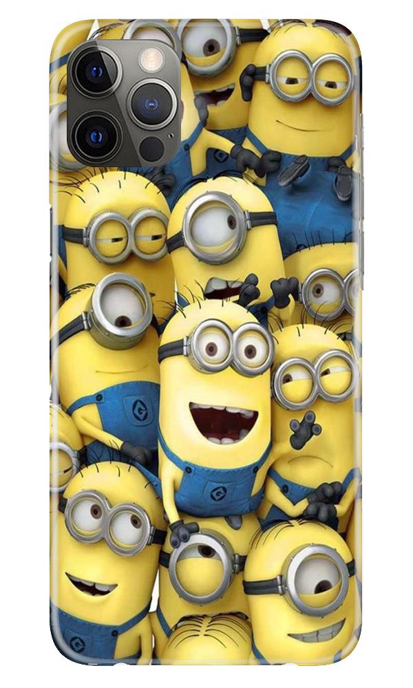 Minions Case for iPhone 12 Pro Max  (Design - 127)