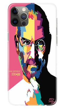 Steve Jobs Mobile Back Case for iPhone 12 Pro Max  (Design - 132)