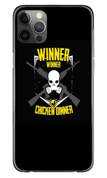 Winner Winner Chicken Dinner Mobile Back Case for iPhone 12 Pro Max  (Design - 178)