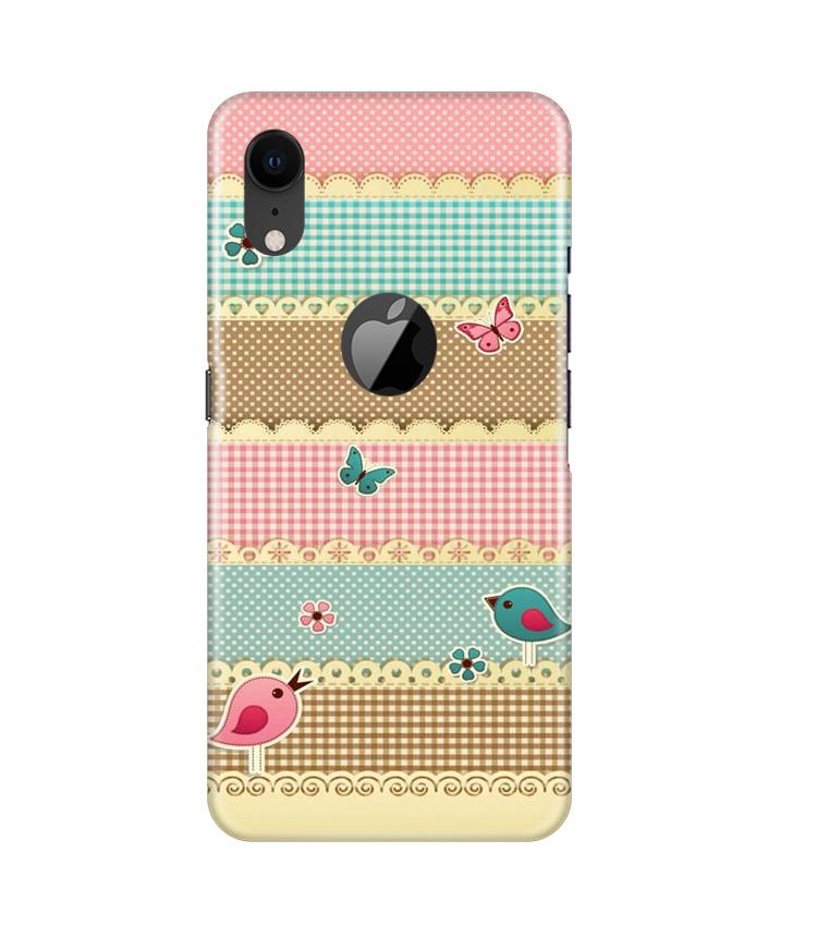 Gift paper Case for iPhone Xr Logo Cut