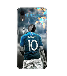 Mbappe Mobile Back Case for iPhone Xr Logo Cut  (Design - 170)
