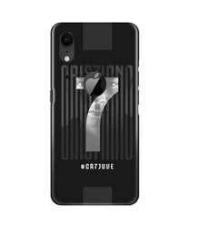 Cristiano Mobile Back Case for iPhone Xr Logo Cut  (Design - 175)