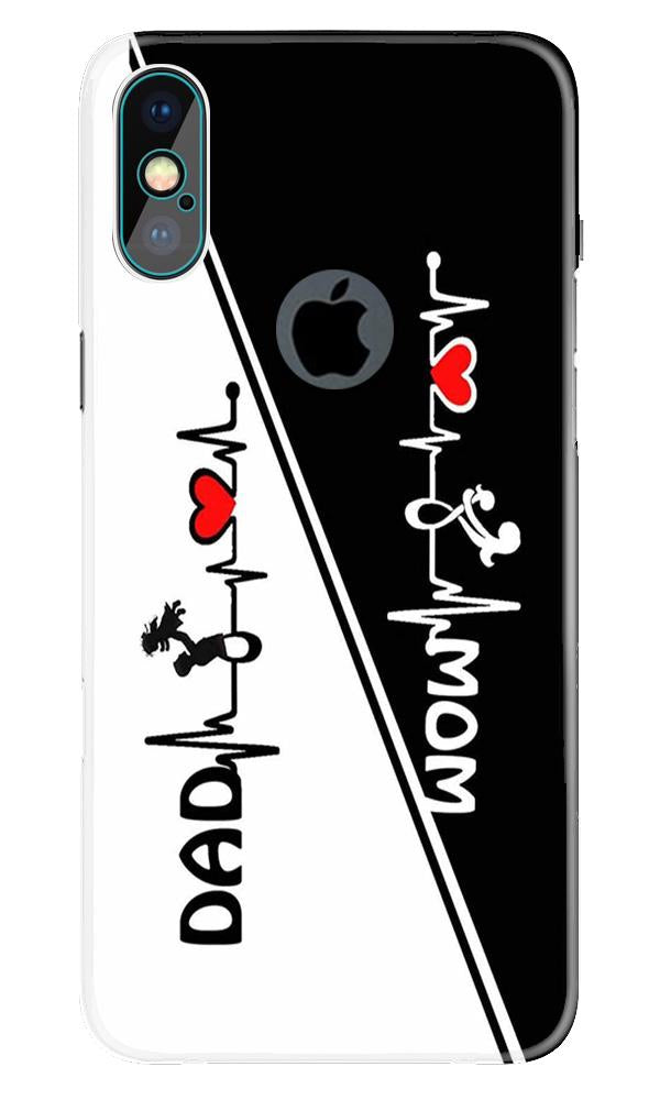 AVS5036 Mom Dad Love (Red and Black, 18 X 3 CM) Vinyl Sticker (Suitable for  Car/Bike/Laptop/Table and Smooth hard surface etc.