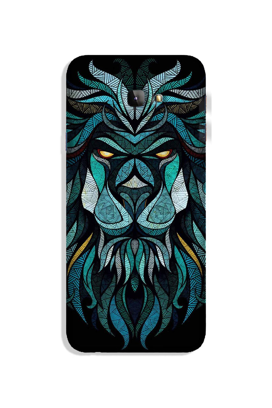 Lion Mobile Back Case for Galaxy J4 Plus (Design - 314)