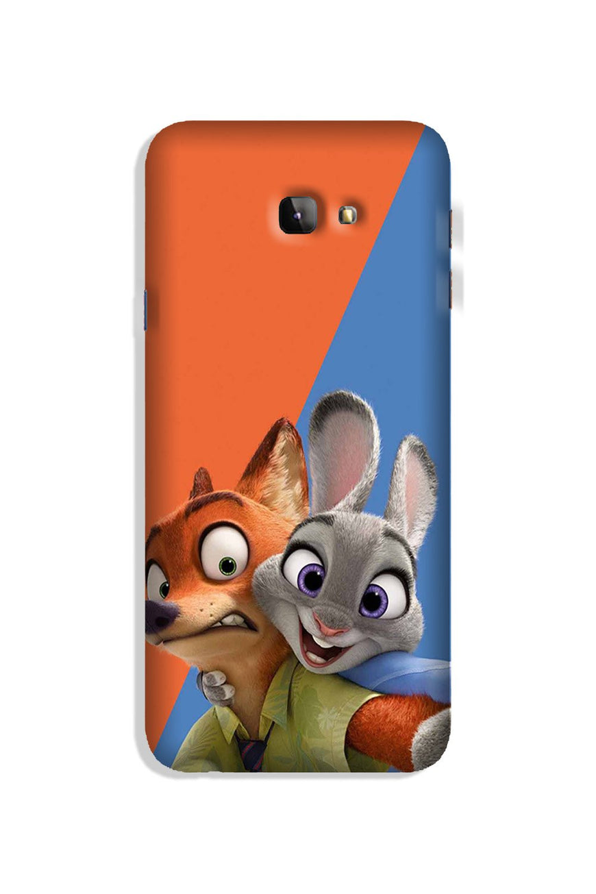 Cartoon Mobile Back Case for Galaxy J4 Plus (Design - 346)