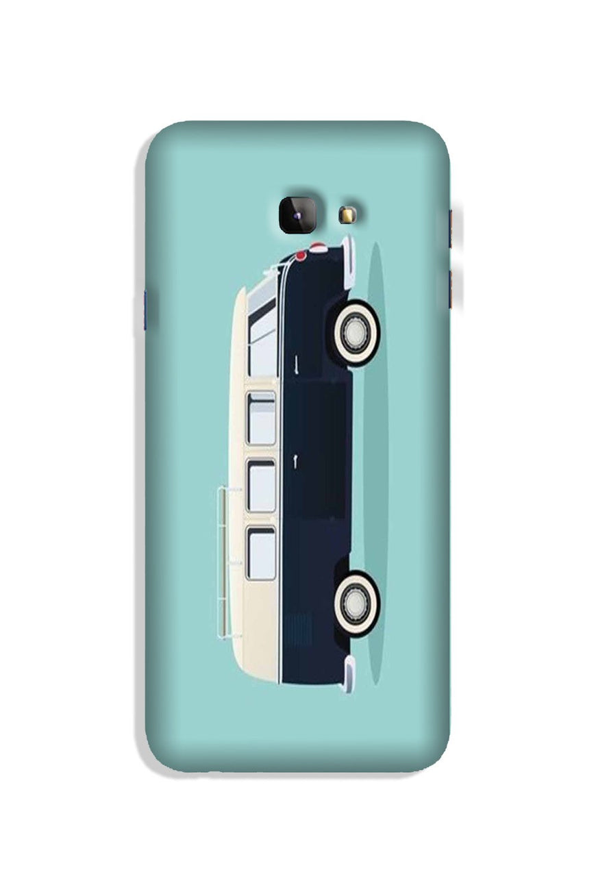 Travel Bus Mobile Back Case for Galaxy J4 Plus (Design - 379)