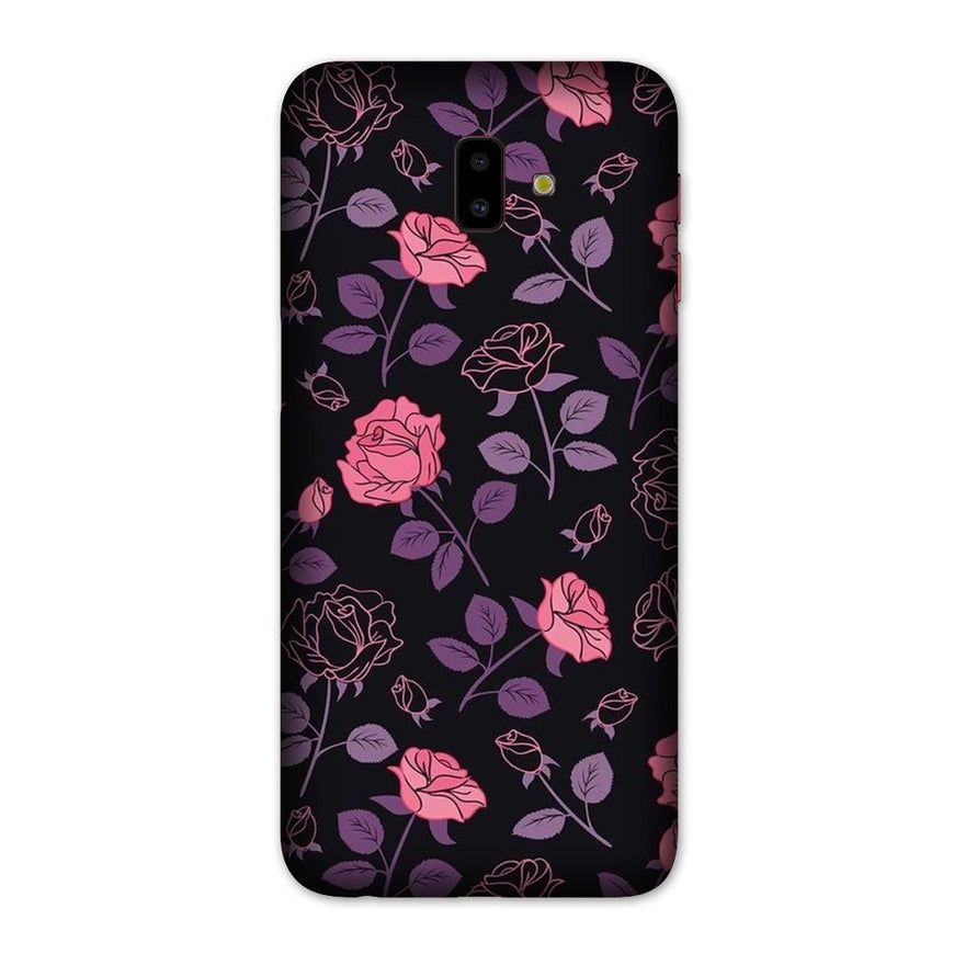 Rose Pattern Case for Galaxy J6 Plus