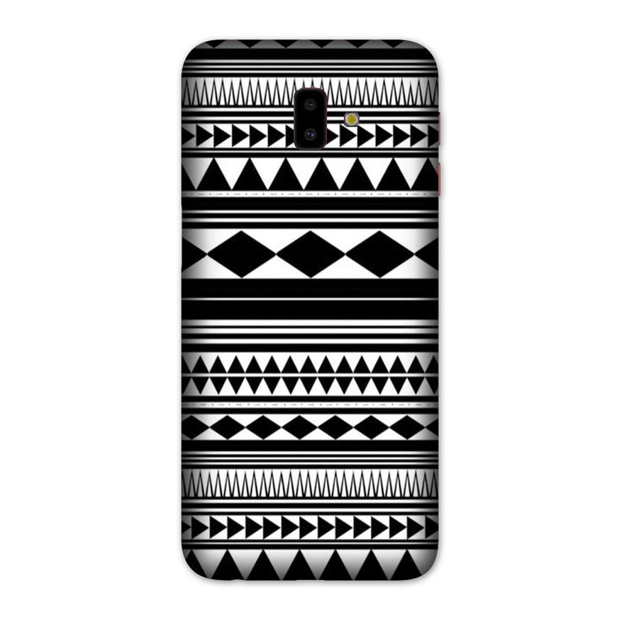 Black white Pattern Case for Galaxy J6 Plus