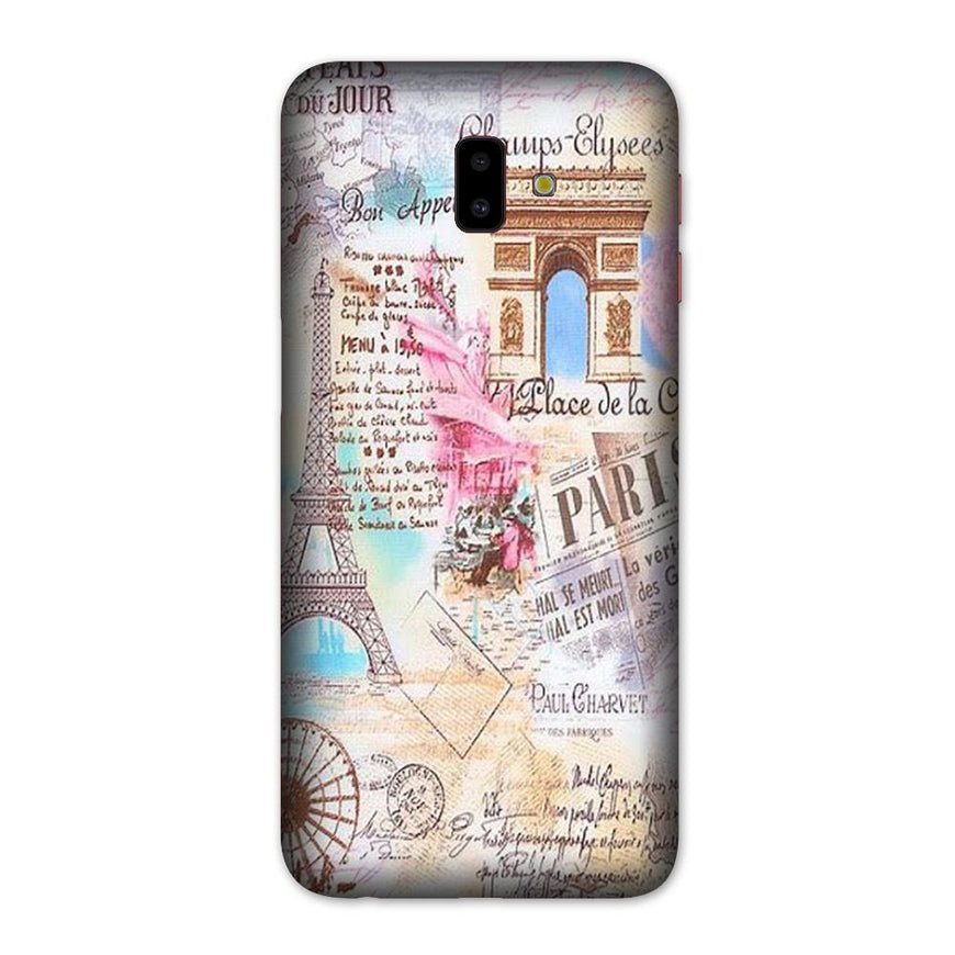 Paris Eiftel Tower Case for Galaxy J6 Plus