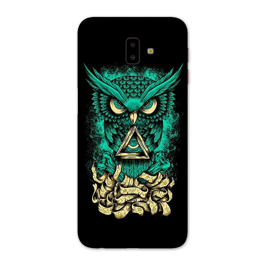 Owl Mobile Back Case for Galaxy J6 Plus (Design - 358)