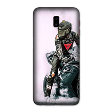 Biker Mobile Back Case for Galaxy J6 Plus (Design - 383)