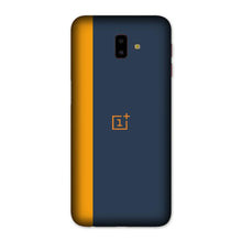 Oneplus Logo Mobile Back Case for Galaxy J6 Plus (Design - 395)