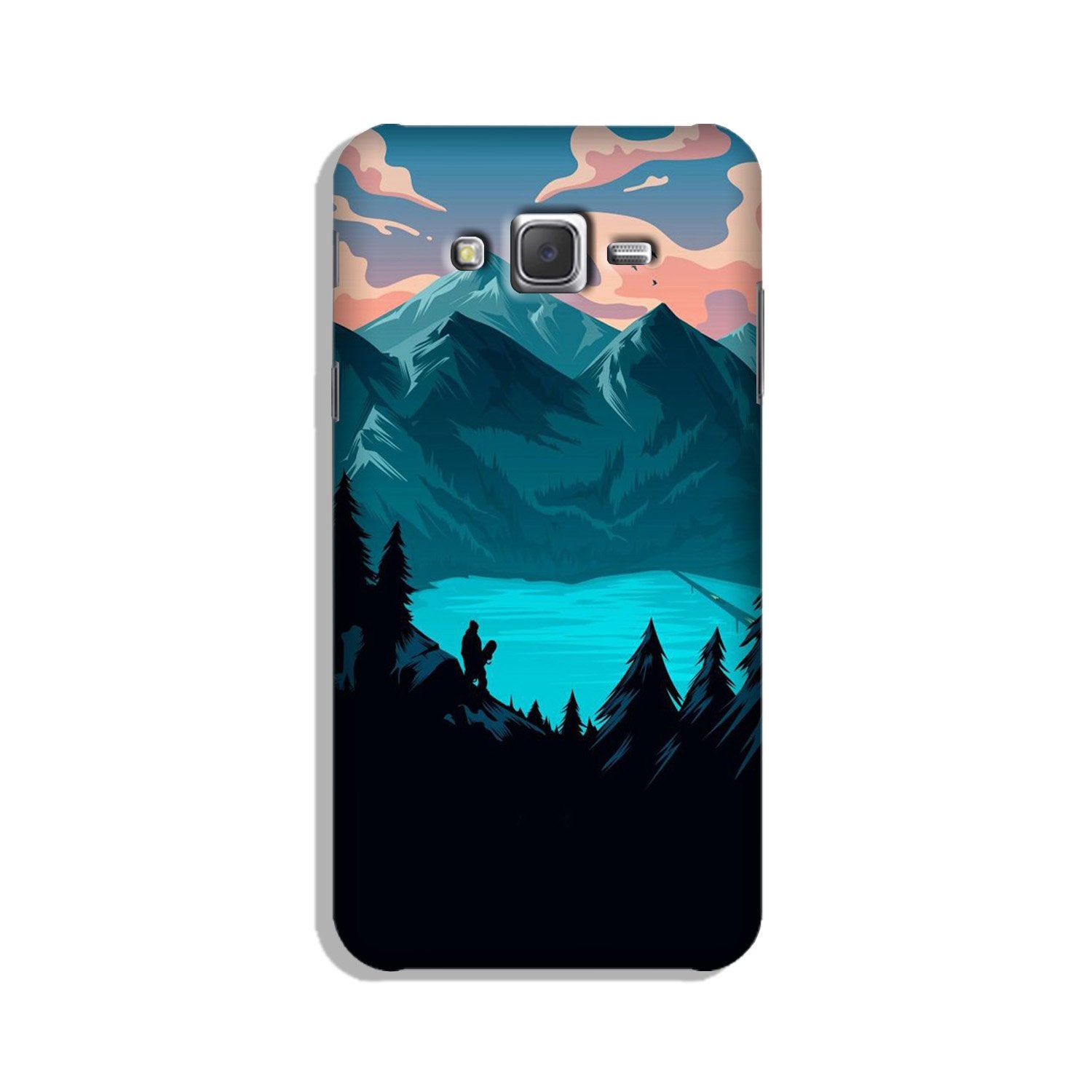 Mountains Case for Galaxy E7 (Design - 186)