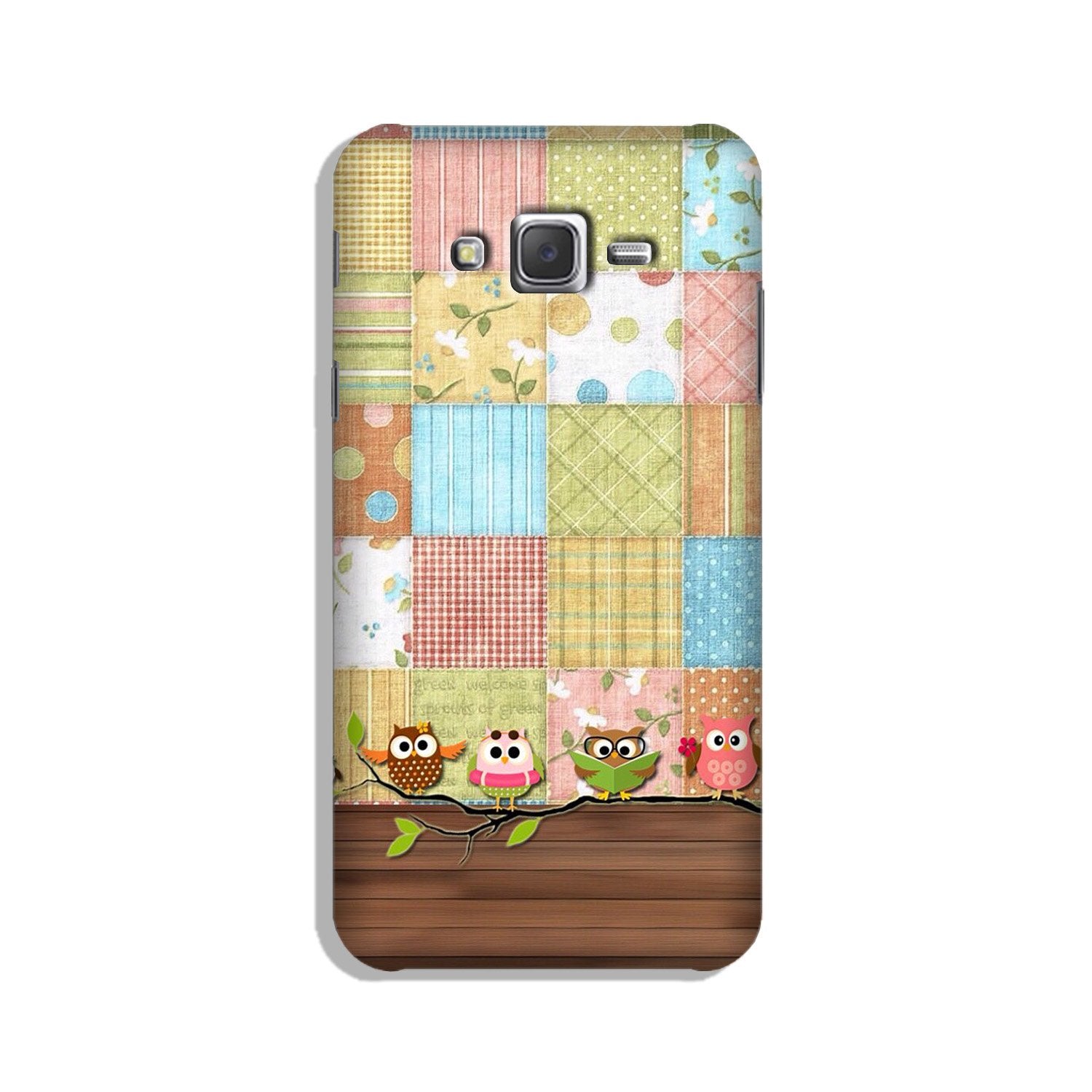 Owls Case for Galaxy E7 (Design - 202)