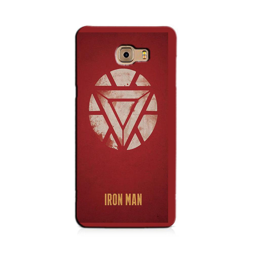 Iron Man Superhero Case for Galaxy A9/ A9 Pro  (Design - 115)