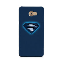 Superman Superhero Case for Galaxy C7/ C7 Pro  (Design - 117)