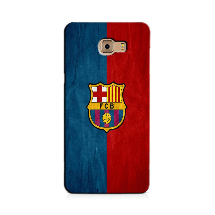 FCB Football Case for Galaxy A9/ A9 Pro  (Design - 123)