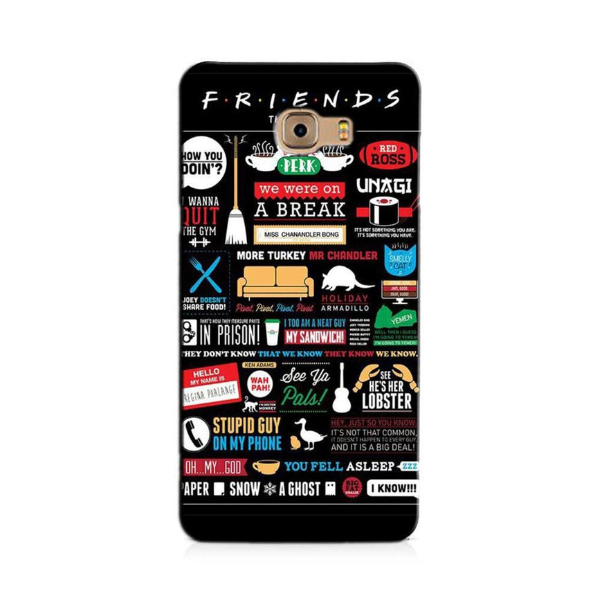 Friends Case for Galaxy J7 Prime  (Design - 145)