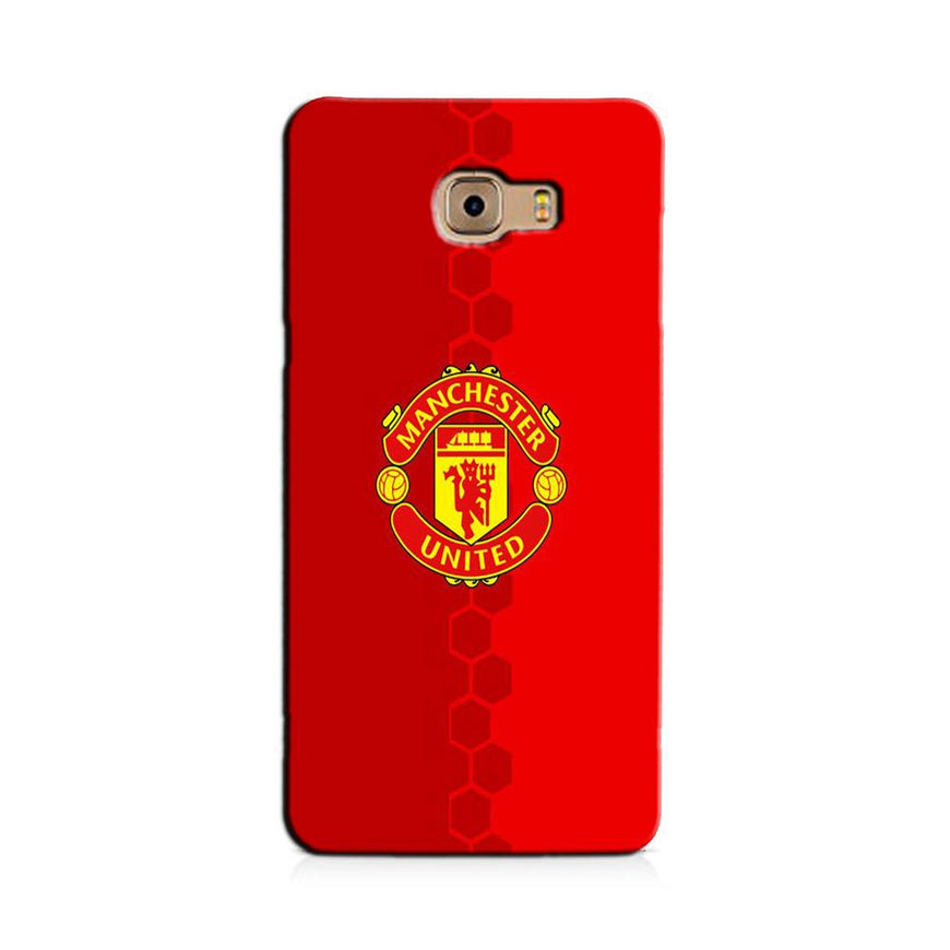 Manchester United Case for Galaxy C7/ C7 Pro  (Design - 157)