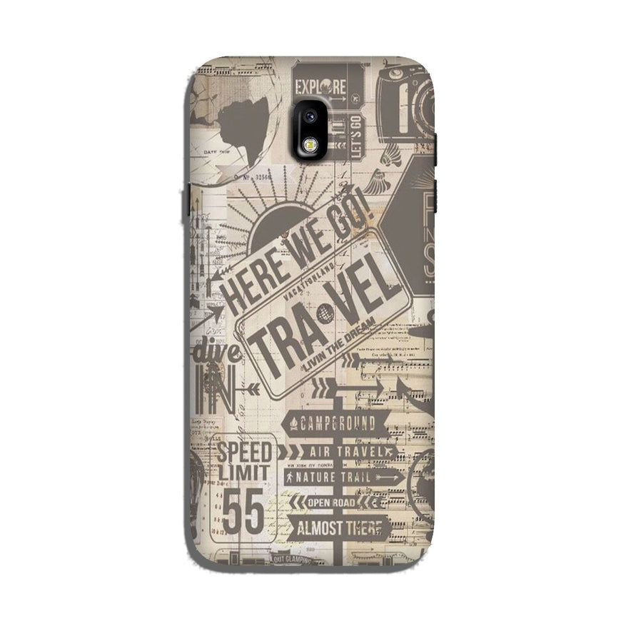 Travel Case for Galaxy J7 Pro  (Design - 104)