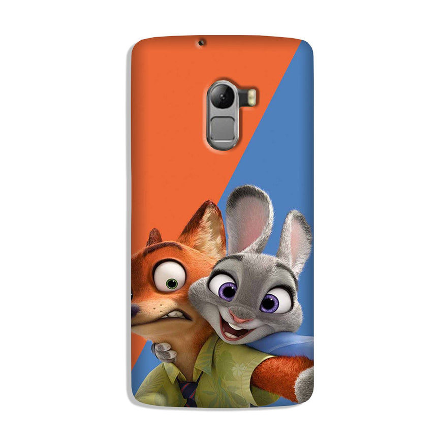 Cartoon Mobile Back Case for Lenovo K4 Note (Design - 346)