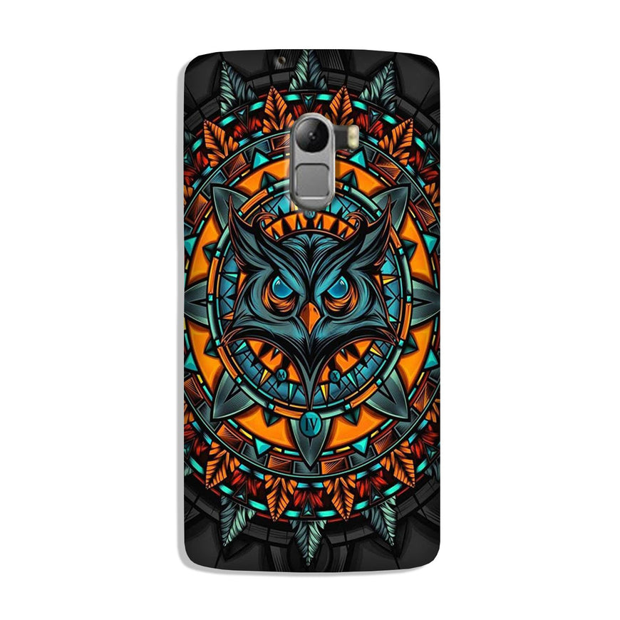 Owl Mobile Back Case for Lenovo K4 Note (Design - 360)